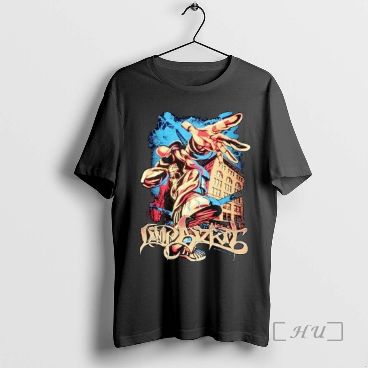 Officials Limp Bizkit Windbreaker Dl Circle Black T-Shirts, Hoodie, Sweatshirt | DripVista.com