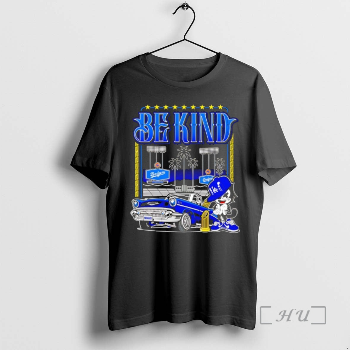Officials Los Angeles Dodgers Be Kind Car Graphic T-Shirts, Hoodie, Sweatshirt | DripVista.com