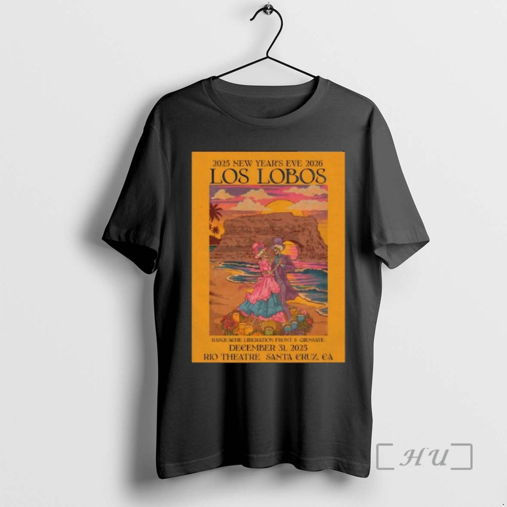 Officials Los Lobos Rio Theatre Santa Cruz Ca December 31 2025 Premium T Shirts Sweater Hoodie, Sweatshirt | DripVista.com