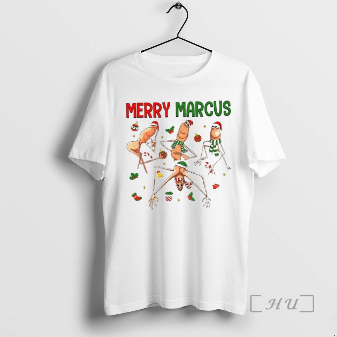 Officials Marcus The Worm Merry Marcus Christmas T-Shirts, Hoodie, Sweatshirt | DripVista.com