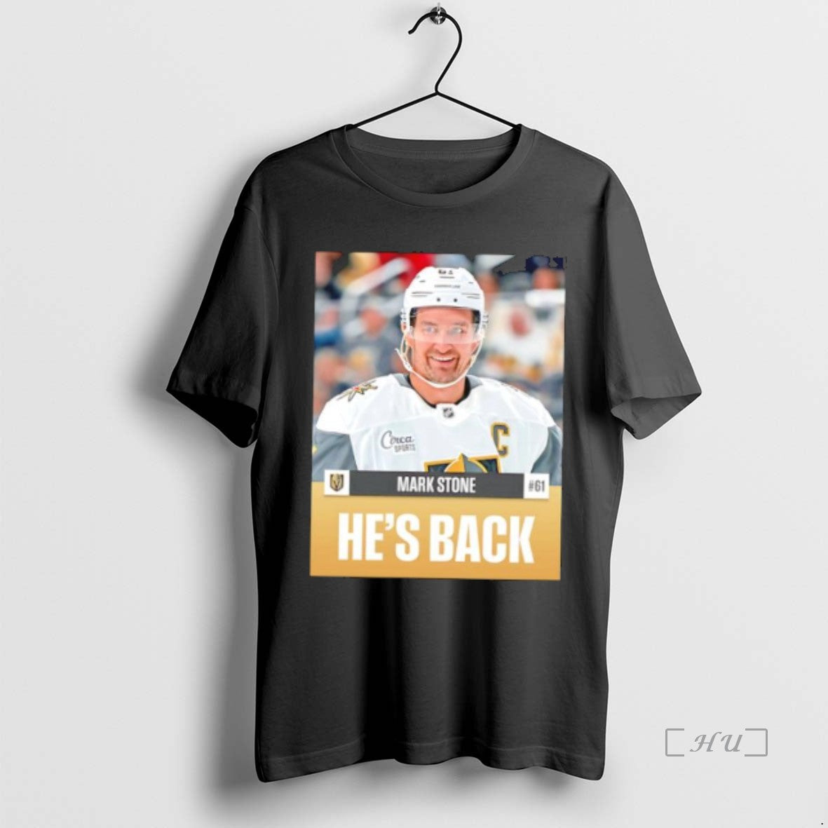 Officials Mark Stone Hes Back Vegas Golden Knights Stylish T-Shirts, Hoodie, Sweatshirt | DripVista.com