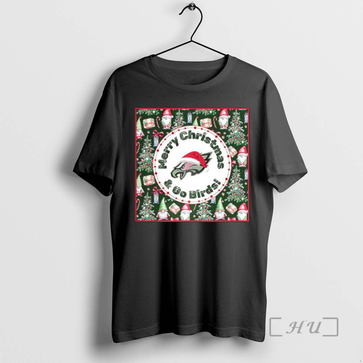 Officials Merry Christmas And Go Birds Logo T-Shirts, Hoodie, Sweatshirt | DripVista.com