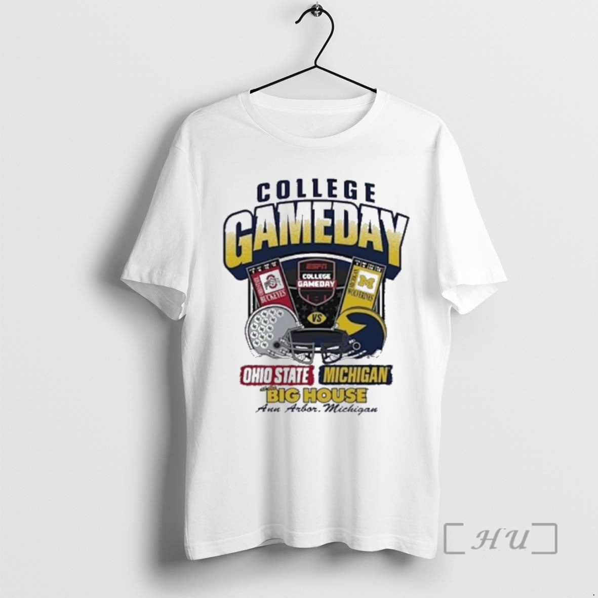 Officials Michigan Wolverines College Gameday Vs Ohio State The Big House Matchup Premium T Shirts Hoodie, Sweatshirt