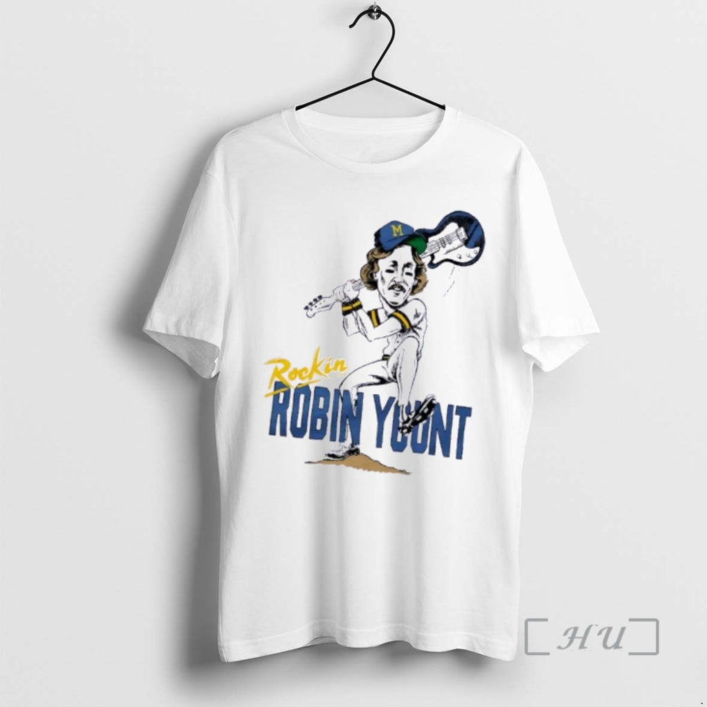Officials Milwaukee Brewers Rockin Robin Yount T-Shirts, Hoodie, Sweatshirt | DripVista.com