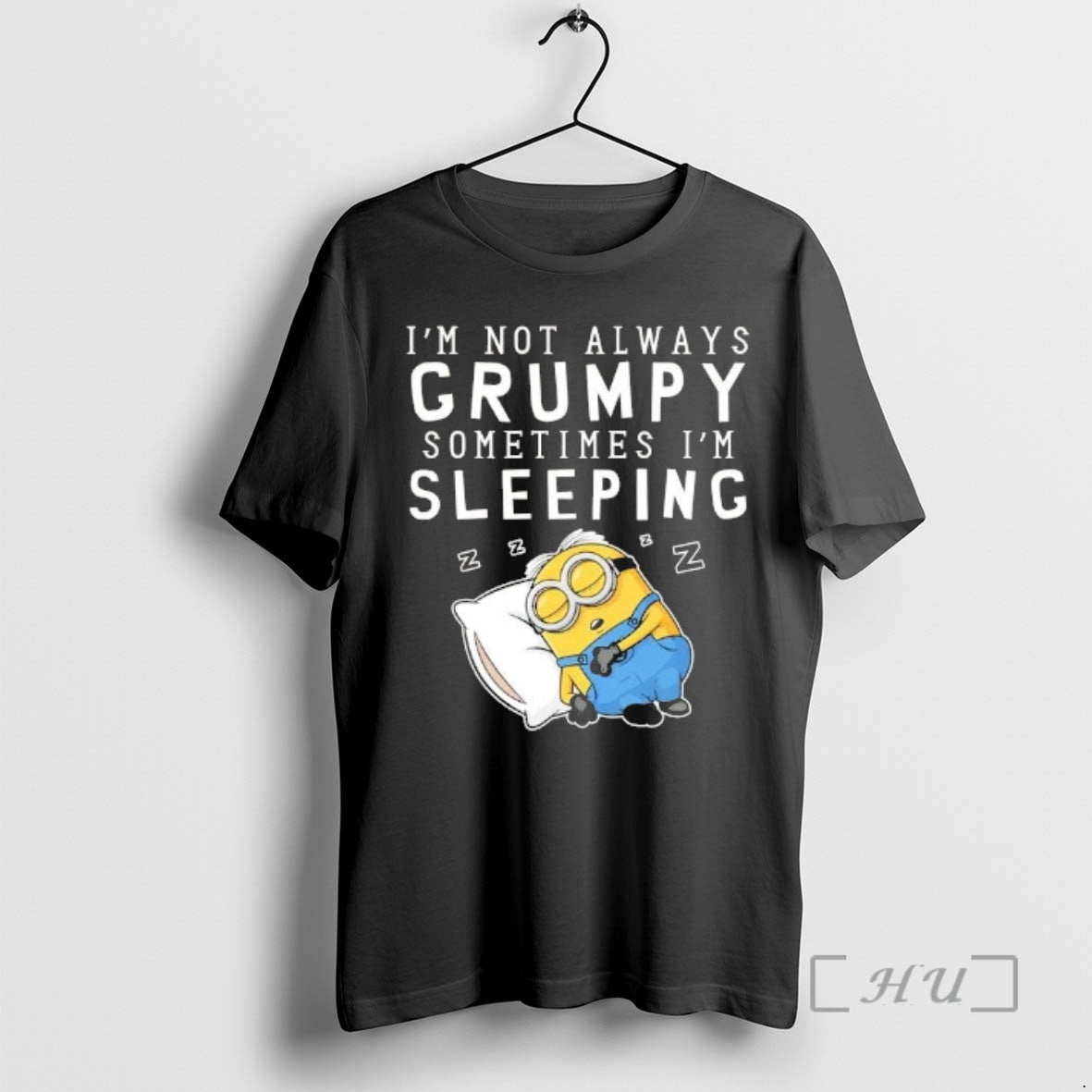Officials Minions Im Not Always Grumpy Sometimes Im Sleeping T-Shirts, Hoodie, Sweatshirt | DripVista.com