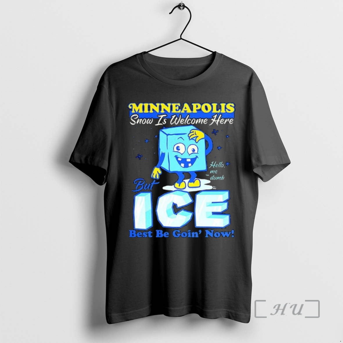 Officials Minneapolis Snow Is Welcome Here But Ice Best Be Goin Now Caricature Premium T-Shirts, Hoodie, Sweatshirt