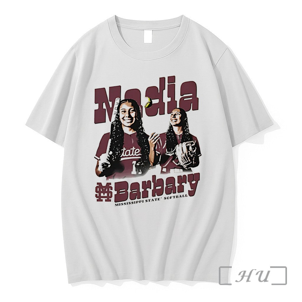 Officials Mississippi State Nadia Barbary Portrait Vintage Tee