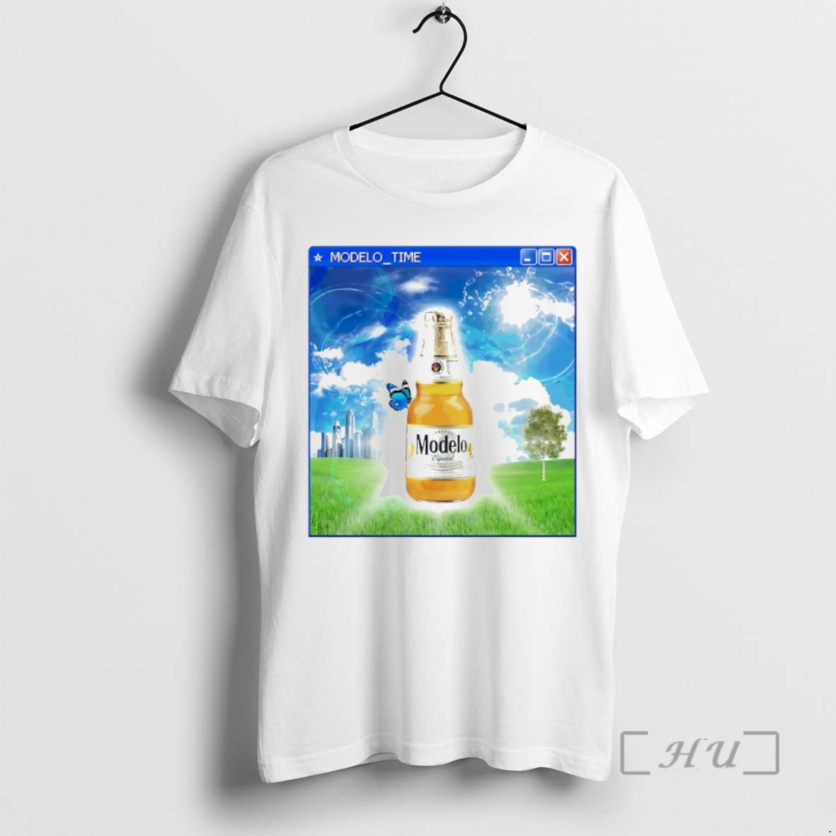 Officials Modelo Time Frutiger Aero Beer Circle T-Shirts, Hoodie, Sweatshirt | DripVista.com