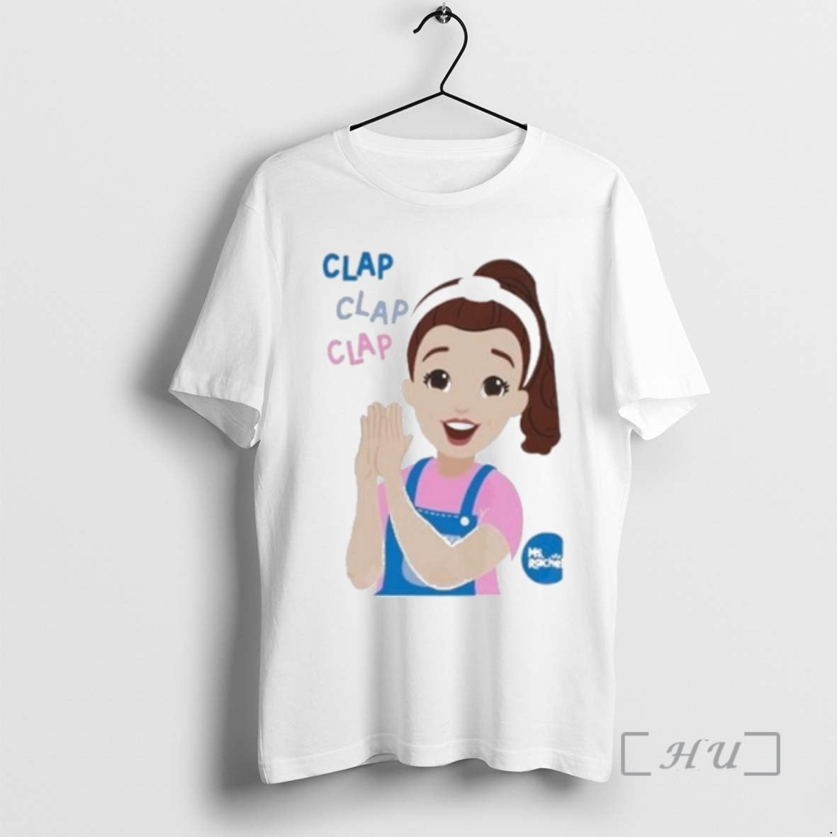 Officials Ms Rachel Clap Clap Clap Educational Circle White T-Shirts, Hoodie, Sweatshirt | DripVista.com