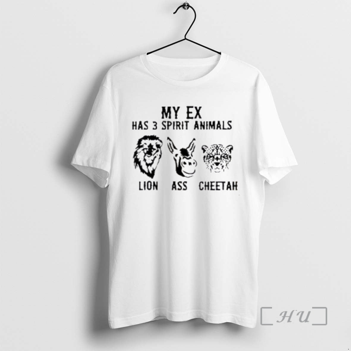 Officials My Ex Has 3 Spirit Animals Lion Ass Cheetah T-Shirts, Hoodie, Sweatshirt | DripVista.com