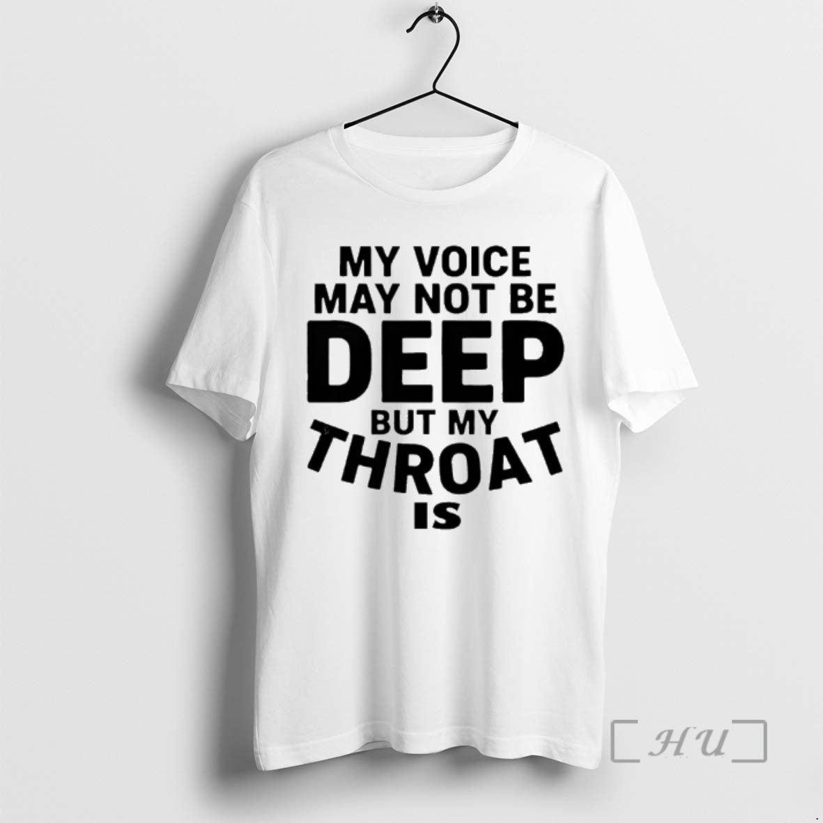 Officials My Voice May Not Be Deep But My Throat Is Premium T Shirts Sweater Hoodie, Sweatshirt | DripVista.com