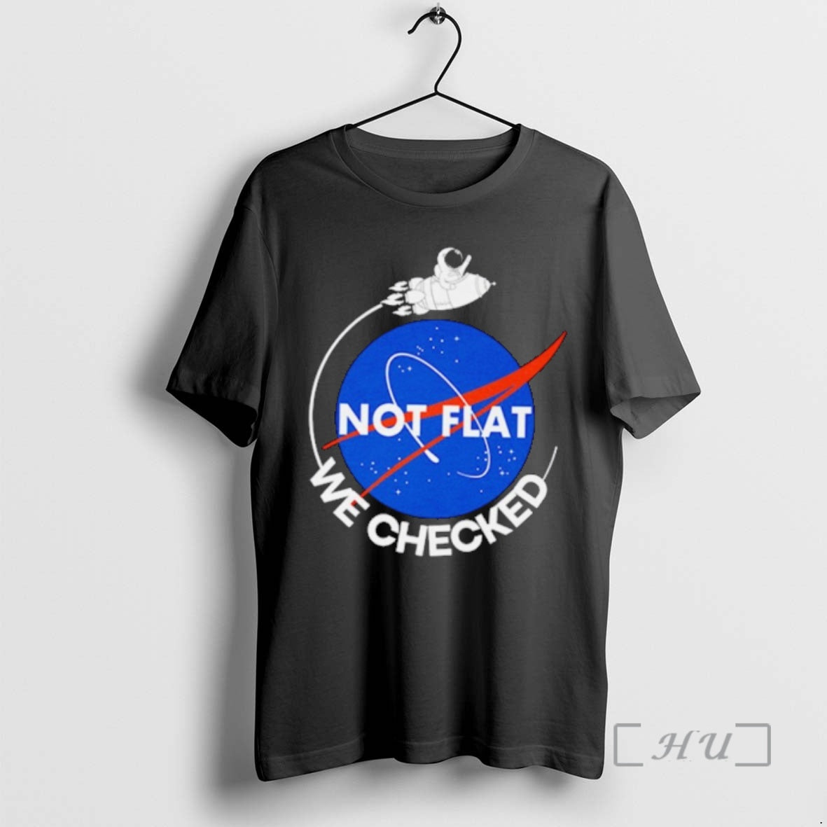 Officials Nasa Not Flat We Checked T-Shirts, Hoodie, Sweatshirt | DripVista.com