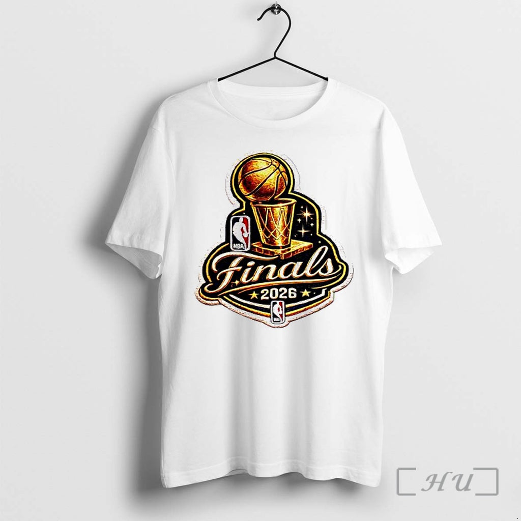 Officials Nba Finals 2026 Basketball Trophy Patch Logo