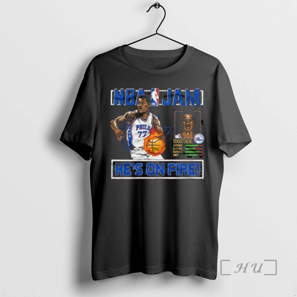 Officials Nba Jam Hes On Fire T-Shirts, Hoodie, Sweatshirt | DripVista.com