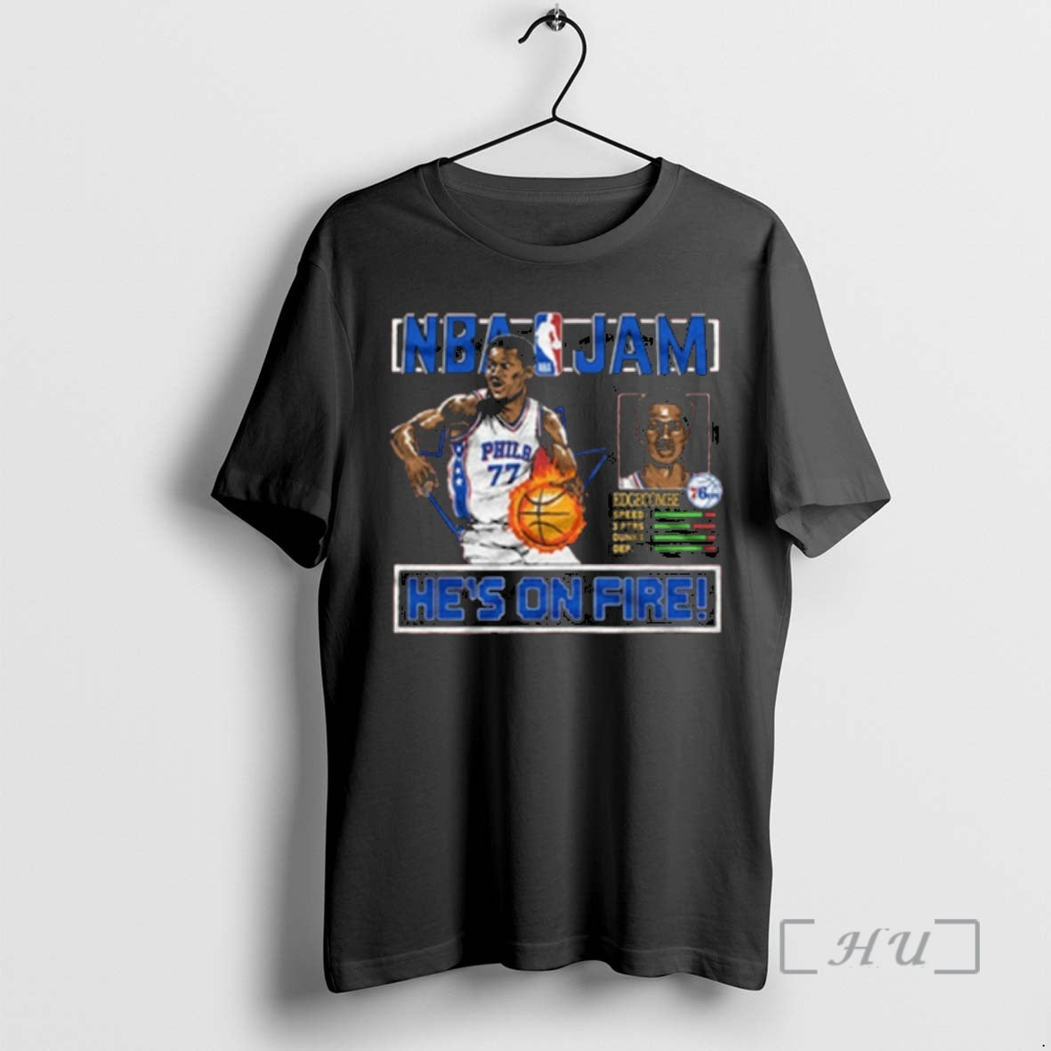 Officials Nba Jam Hes On Fire T-Shirts, Hoodie, Sweatshirt | DripVista.com
