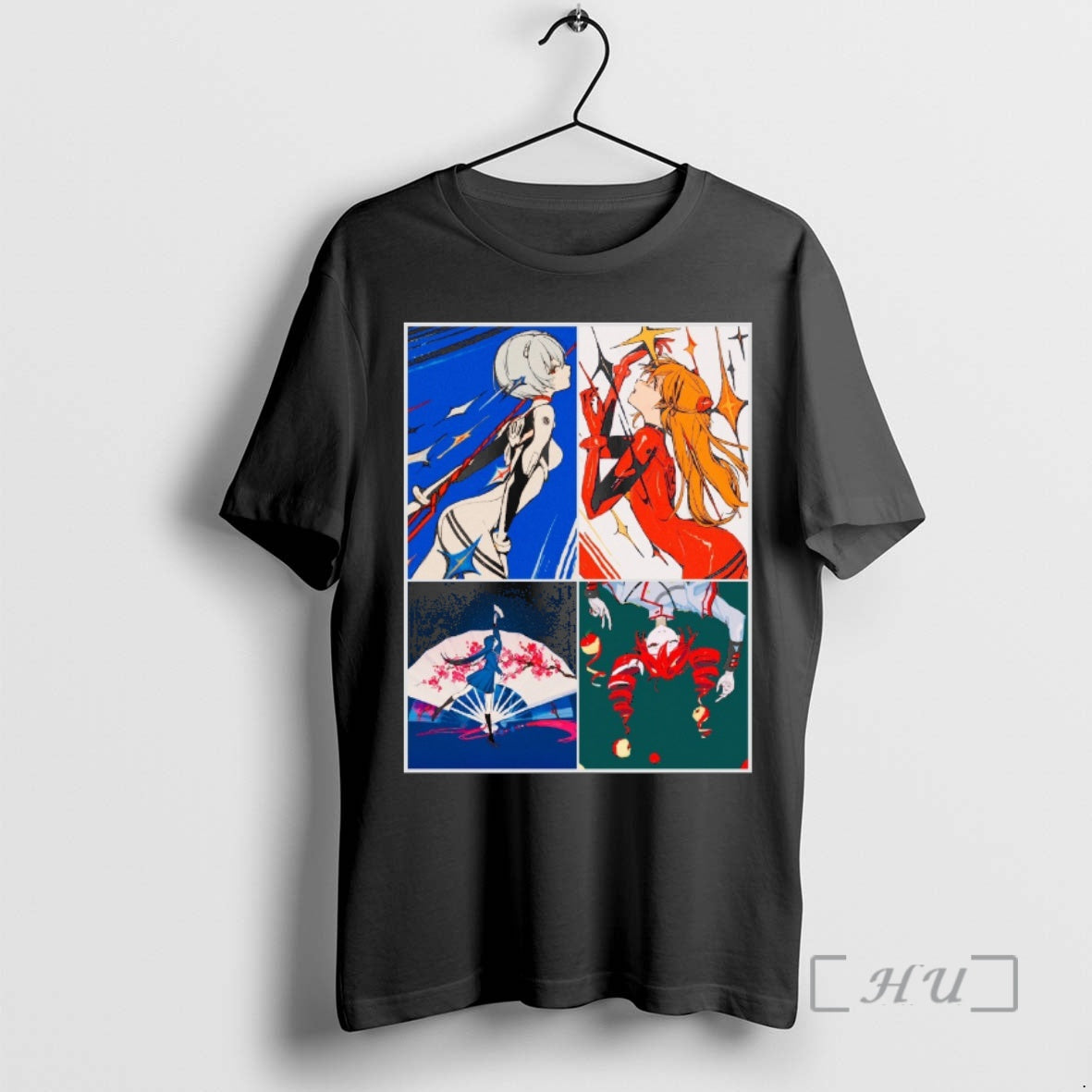 Officials Neon Genesis Evangelion Rei Ayanami Asuka Langley Soryu Anime T-Shirts, Hoodie, Sweatshirt | DripVista.com