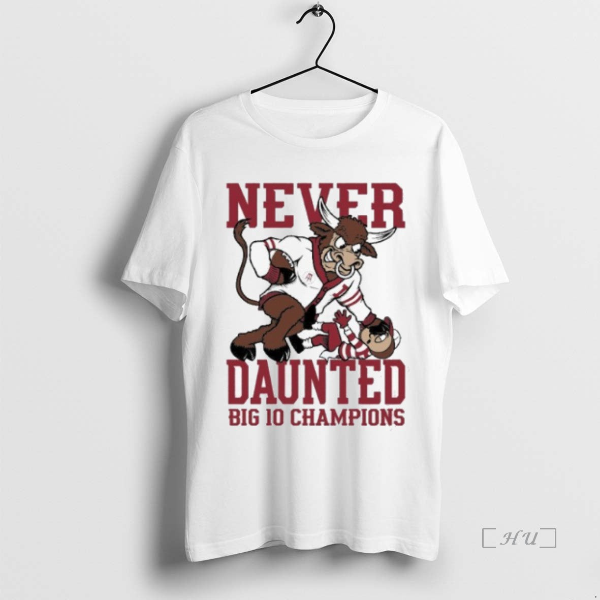 Officials Never Daunted Iu Football Big 10 Champions T-Shirts, Hoodie, Sweatshirt | DripVista.com