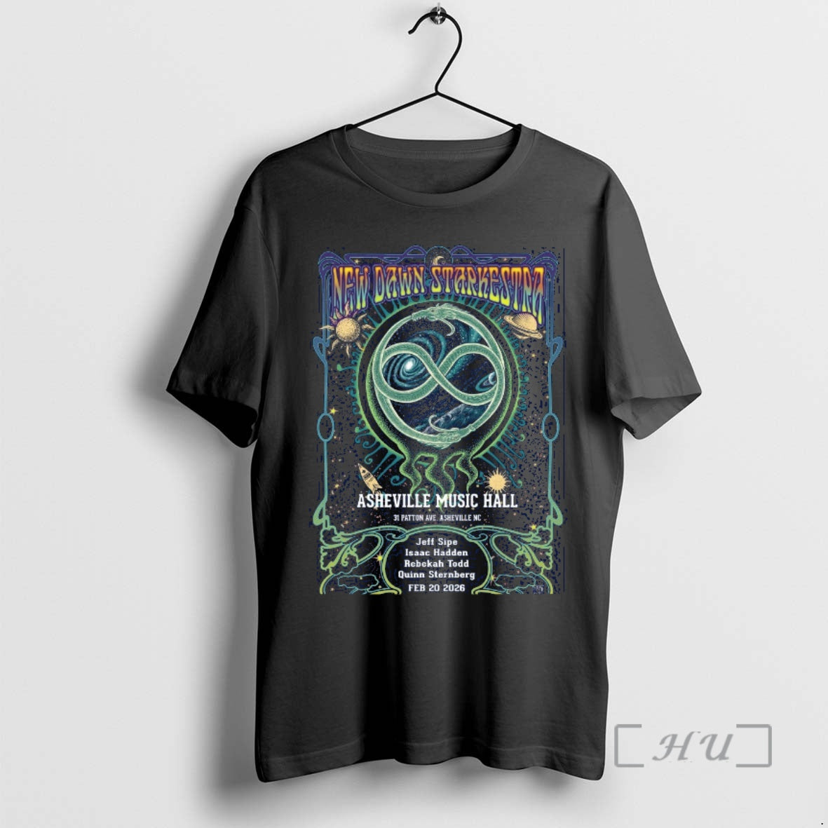 Officials New Dawn Starkestra Asheville Music Hall 31 Patton Ave Asheville Nc Premium T Shirts Hoodie, Sweatshirt