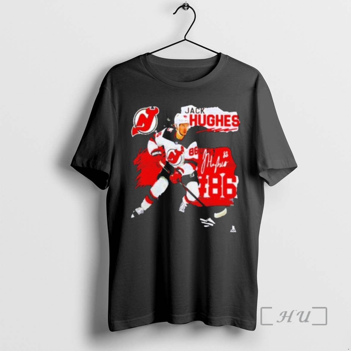Officials New Jersey Devils Jack Hughes Fresh Ice T-Shirts, Hoodie, Sweatshirt | DripVista.com