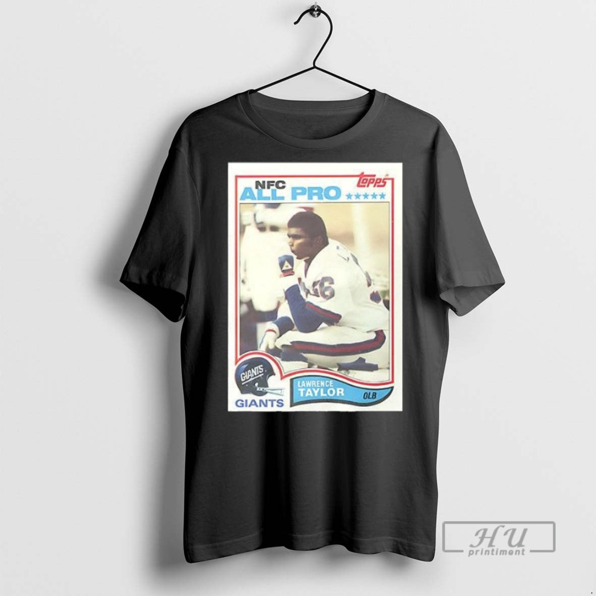 Officials New York Giants Lawrence Taylor Trading Card T Shirt Sweatshirt Hoodies