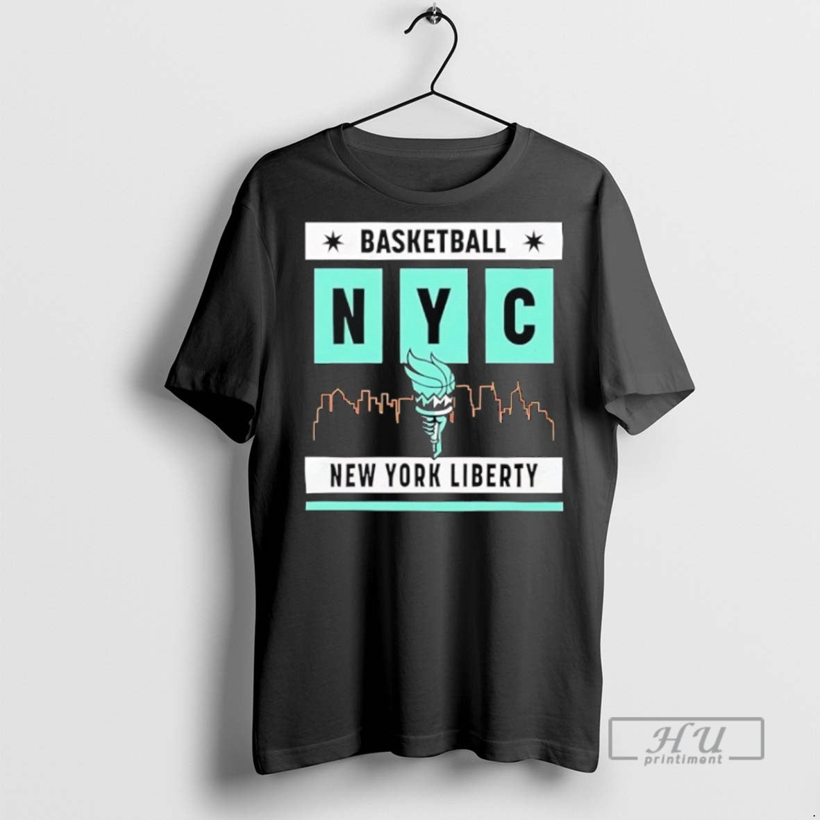 Officials New York Liberty Basketball Nyc City Skyline T Shirt Sweatshirt Hoodies