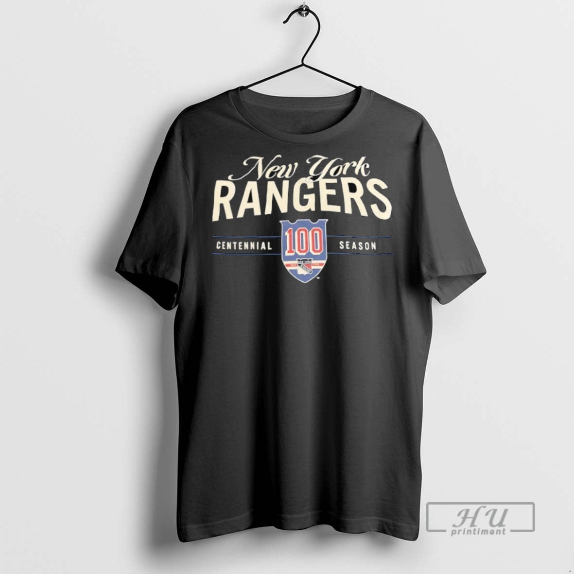 Officials New York Rangers Centennial Season 100th Anniversary T Shirt Sweatshirt Hoodies