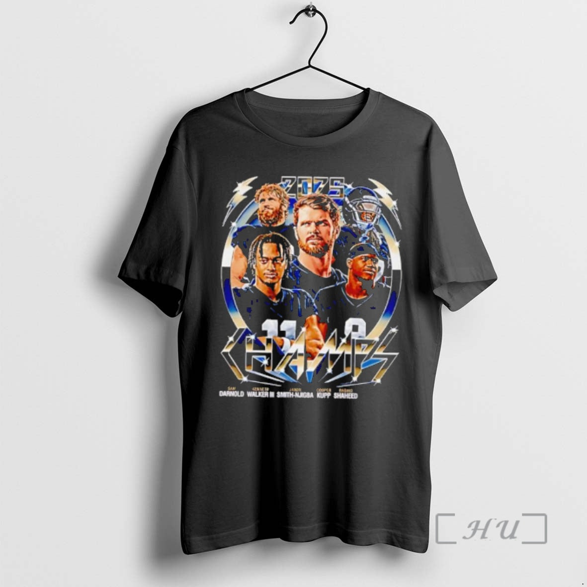Officials Nice 2025 Champs Sam Darnold Kenneth Walker Jaxon Smith Njgba Cooper Kupp Premium T-Shirts, Hoodie, Sweatshirt