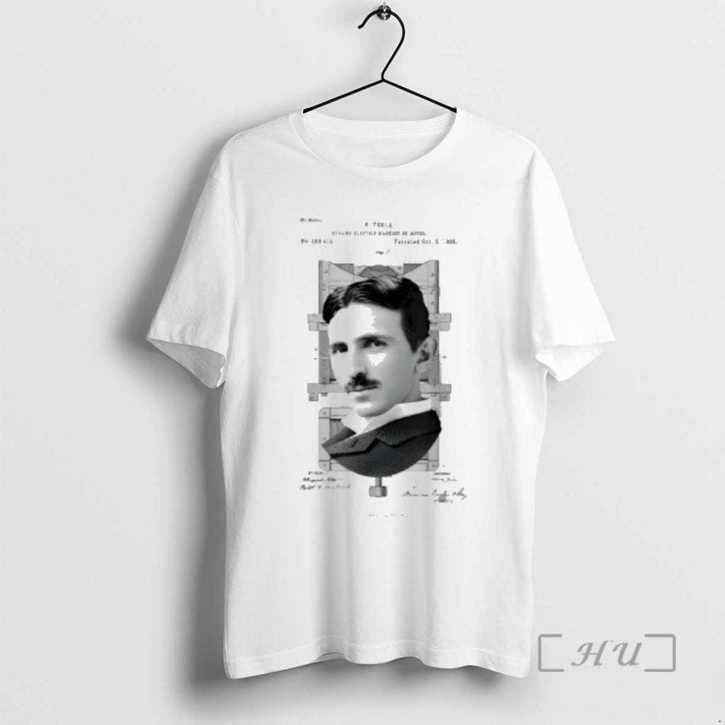 Officials Nikola Tesla Photo Patent T-Shirts, Hoodie, Sweatshirt | DripVista.com