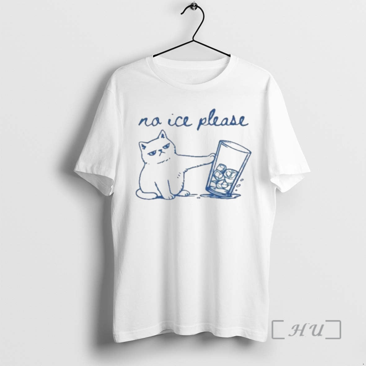 Officials No Ice Please Cute Cat T-Shirts, Hoodie, Sweatshirt | DripVista.com