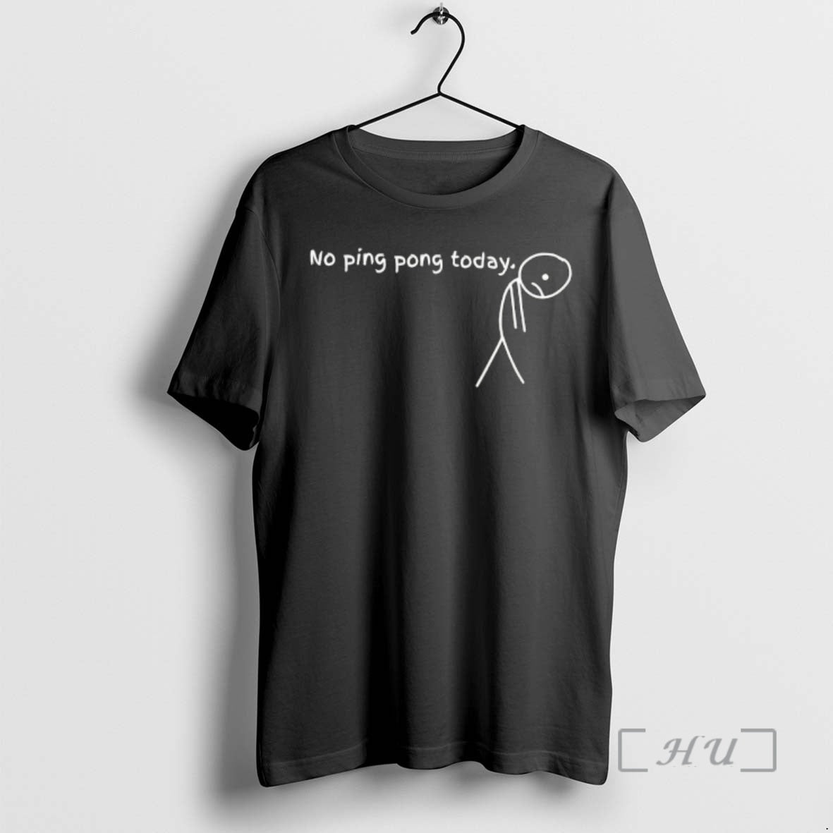 Officials No Ping Pong Today Sad Stick Meme T-Shirts, Hoodie, Sweatshirt | DripVista.com