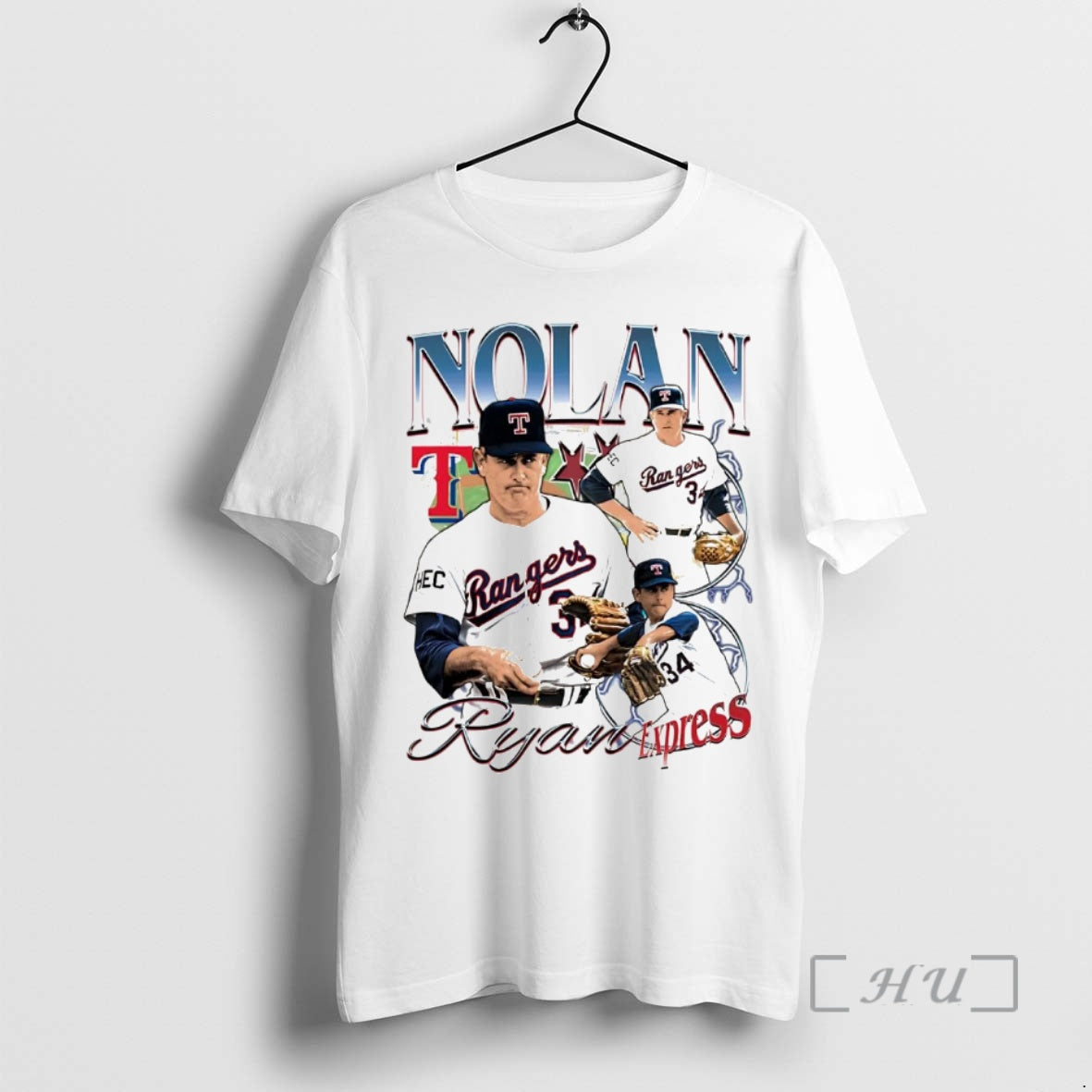Officials Nolan Ryan Express Picture Collage Texas Rangers T-Shirts, Hoodie, Sweatshirt | DripVista.com