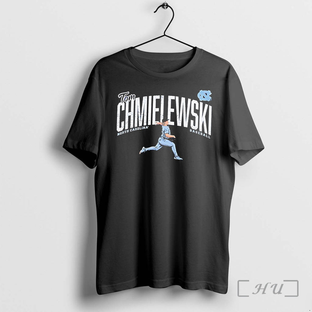 Officials North Carolina Baseball Tom Chmielewski Running Pose Tee