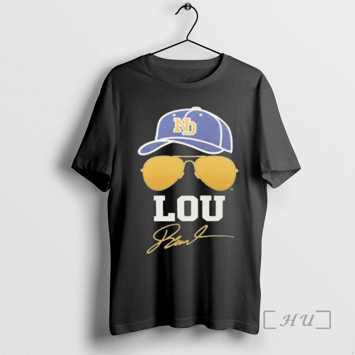 Officials Notre Dame Lou Holtz Coach Signature T-Shirts, Hoodie, Sweatshirt | DripVista.com