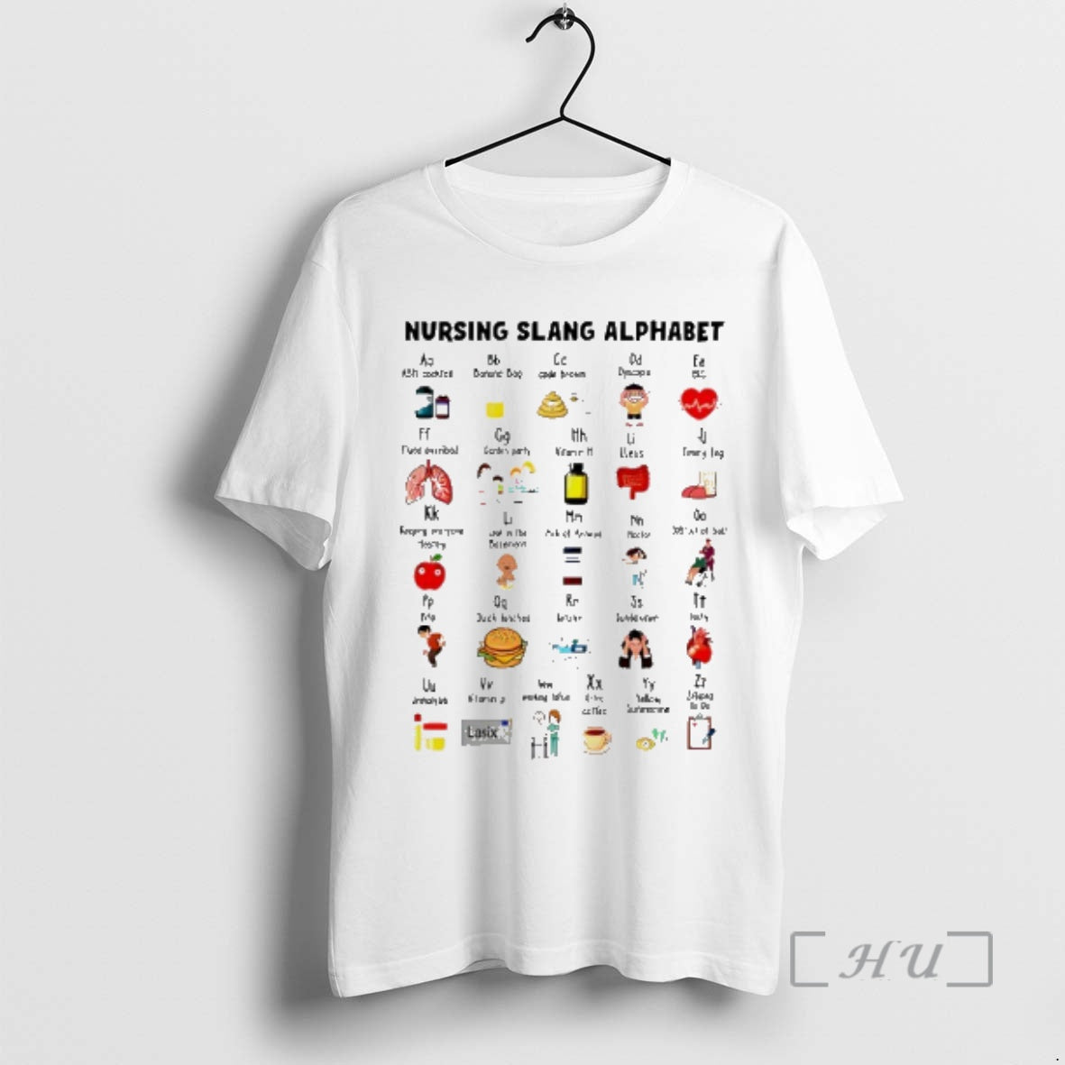 Officials Nursing Slang Alphabet T-Shirts, Hoodie, Sweatshirt | DripVista.com