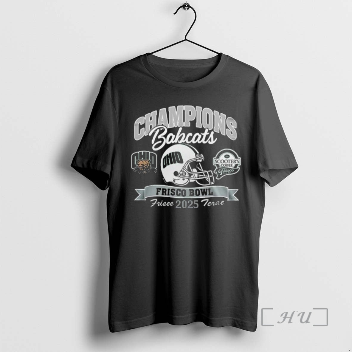Officials Ohio Bobcats Football Frisco Bowl Champions 2025 T-Shirts, Hoodie, Sweatshirt | DripVista.com