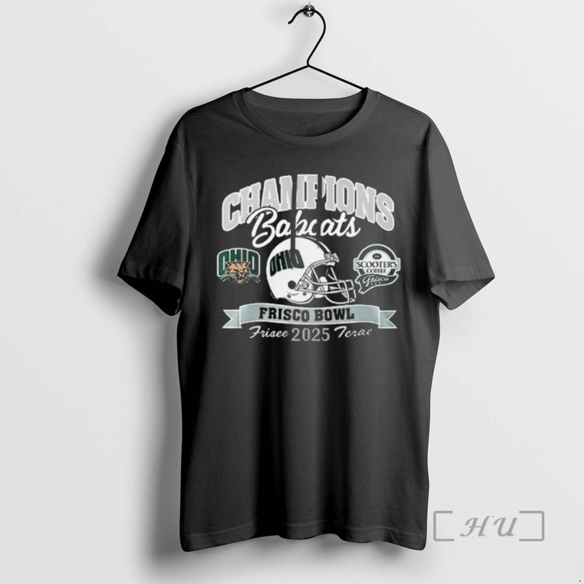 Officials Ohio Bobcats Frisco Bowl Champion 2025 Celebration T-Shirts, Hoodie, Sweatshirt | DripVista.com