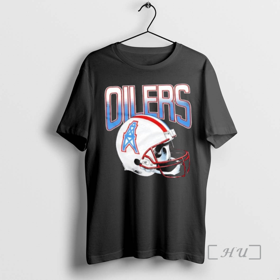 Officials Oilers Football Gradient Football Helmet T-Shirts, Hoodie, Sweatshirt | DripVista.com