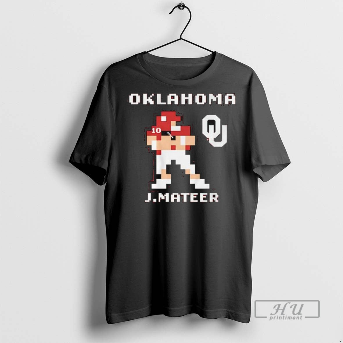 Officials Oklahoma Football John Mateer Retro Baller Graphic T Shirt Sweatshirt Hoodies
