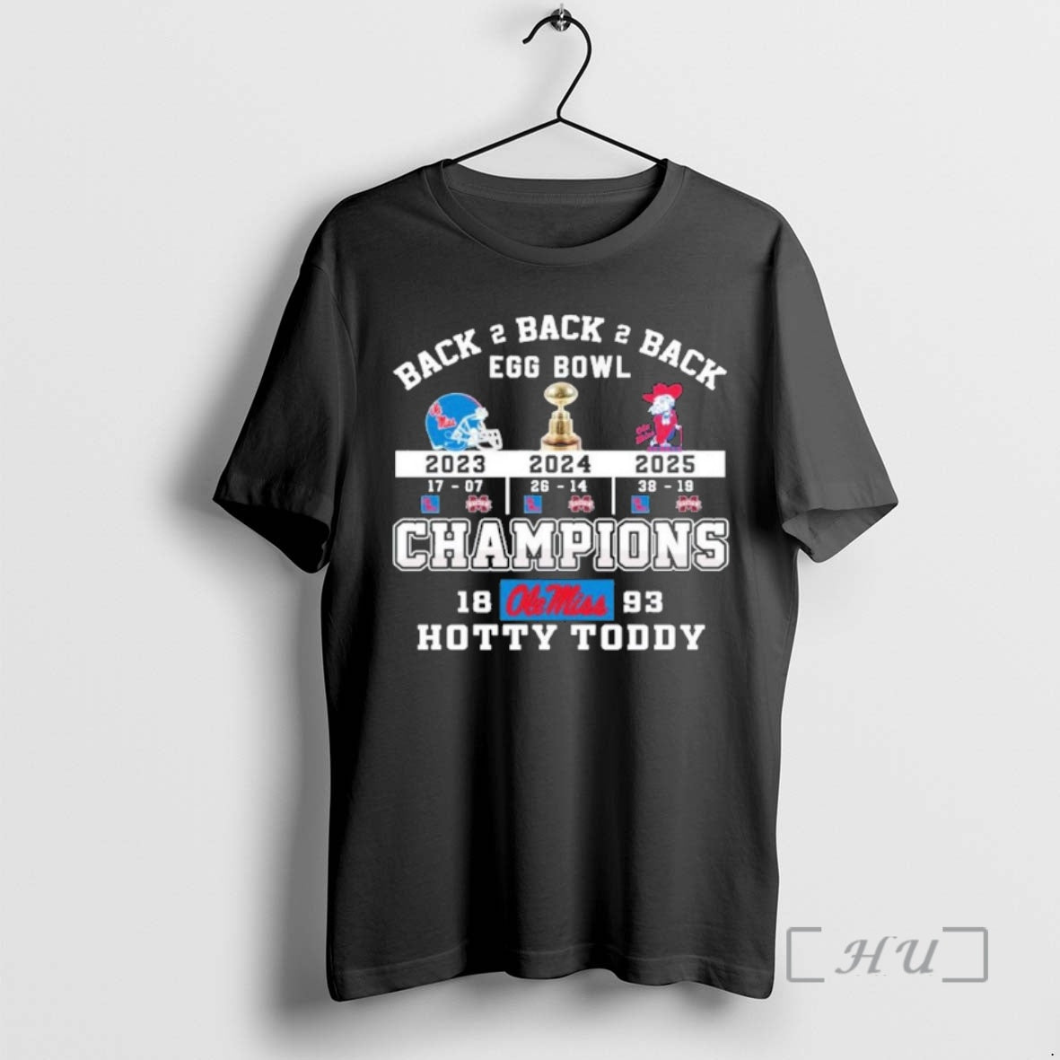 Officials Ole Miss B2b2b Egg Bowl Champions Hotty Toddy T-Shirts, Hoodie, Sweatshirt | DripVista.com