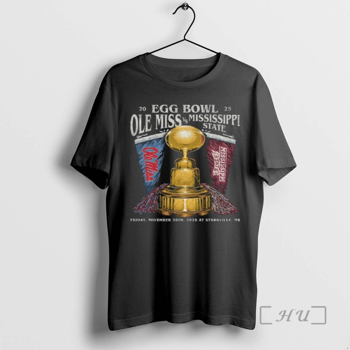 Officials Ole Miss Vs Mississippi State Football Egg Bowl 2025 Friday November 28th At Starkville T-Shirts, Hoodie,...