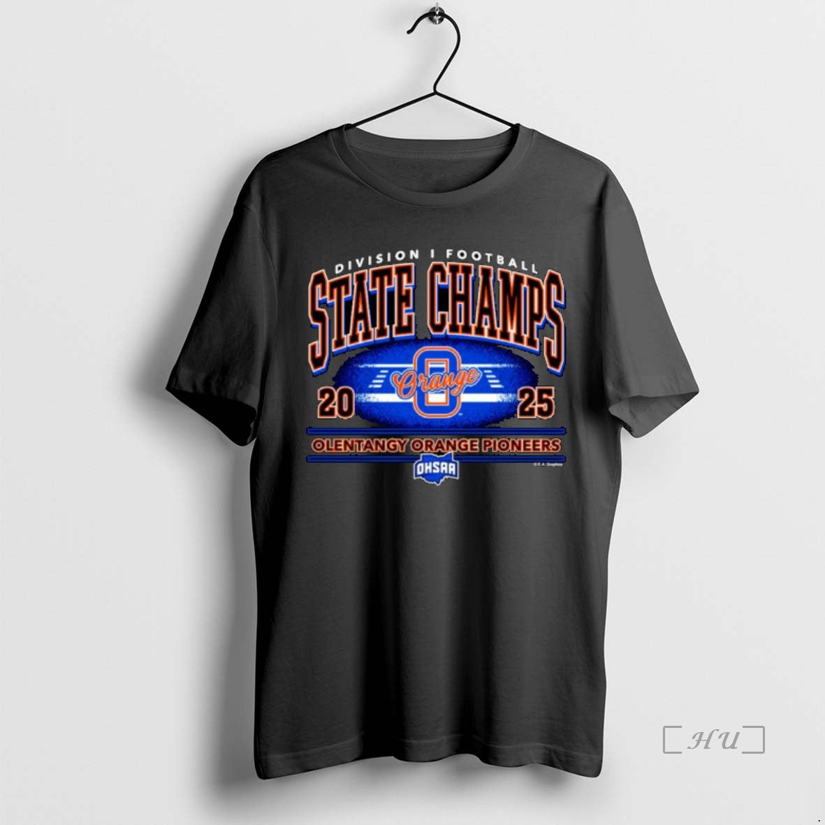 Officials Olentangy Orange Pioneers 2025 Ohsaa Football Division 1 State Champions Ornaments Premium T Shirts Hoodie,...
