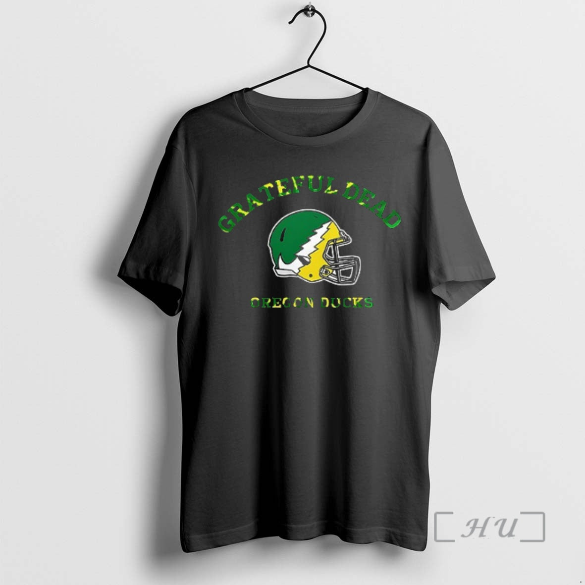 Officials Oregon Duck X Grateful Dead Helmet Logo T-Shirts, Hoodie, Sweatshirt | DripVista.com