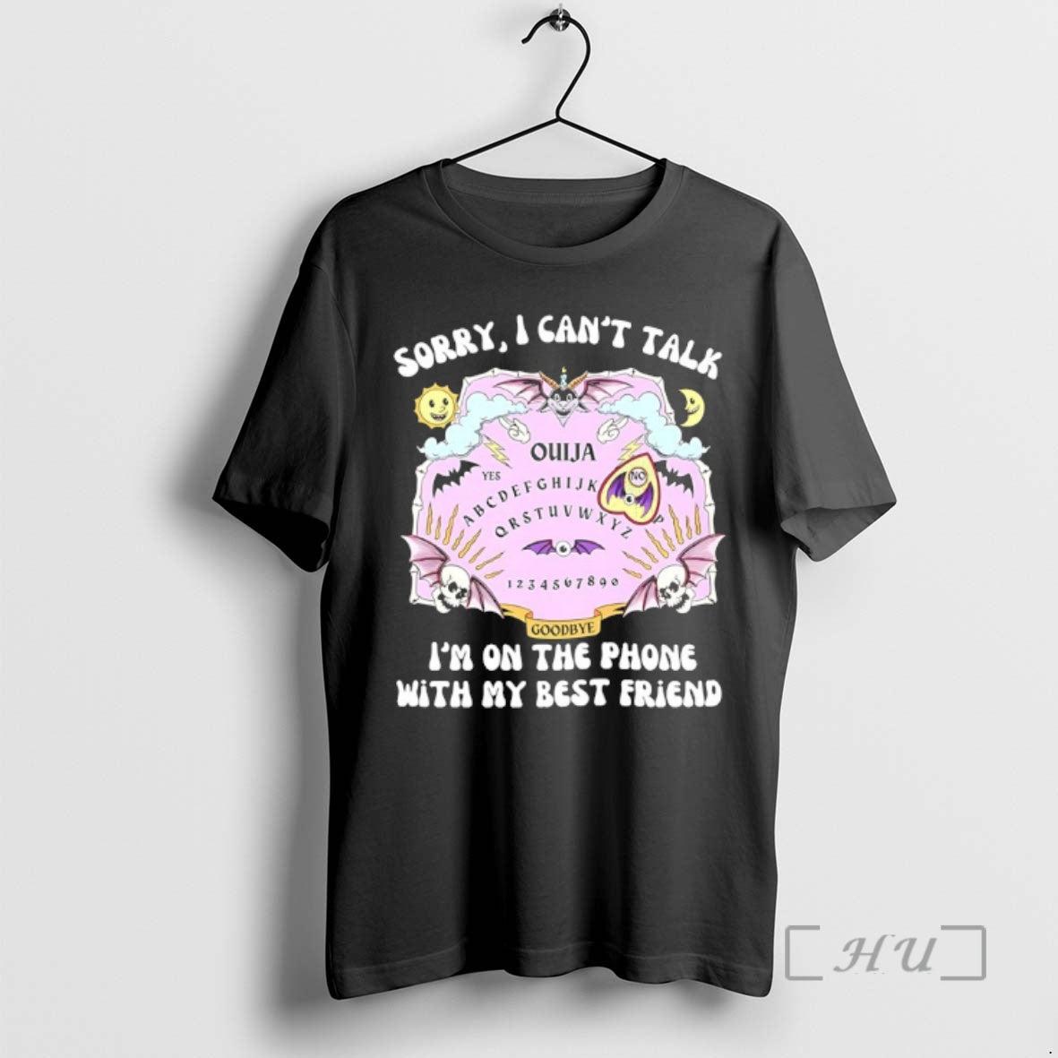 Officials Ouija Best Friend Sorry I Cant Talk Im On The Phone With My Best T-Shirts, Hoodie, Sweatshirt | DripVista.com