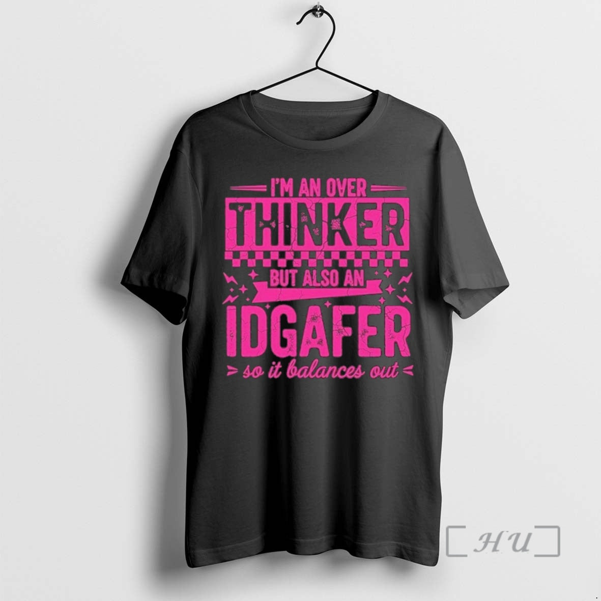 Officials Overthinker Idgafer Funny Sarcast T-Shirts, Hoodie, Sweatshirt | DripVista.com