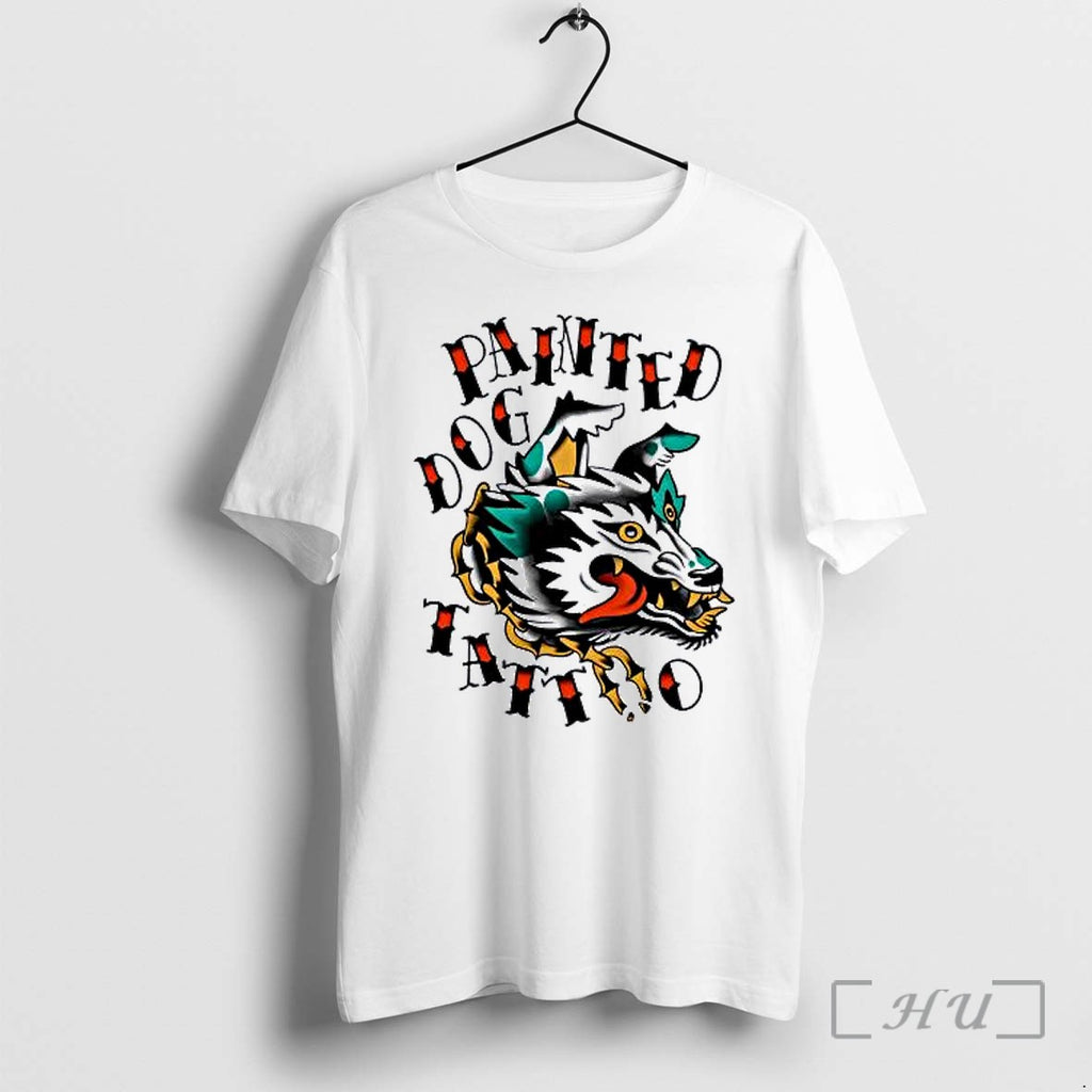 Officials Painted Dog Tattoo Premium T Shirts Sweater Hoodie Jpg