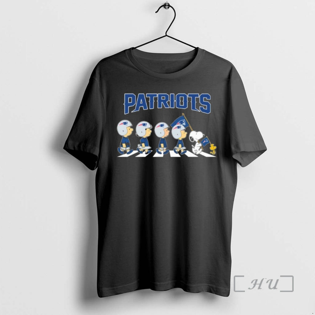 Officials Patriots Peanuts Abbey Road T-Shirts, Hoodie, Sweatshirt | DripVista.com