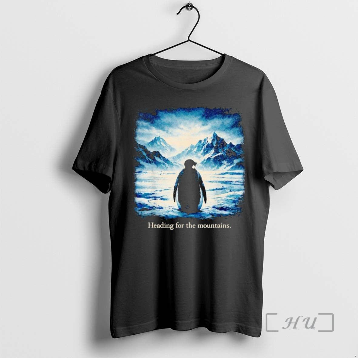 Officials Penguin But Why Heading For The Mountains T-Shirts, Hoodie, Sweatshirt | DripVista.com