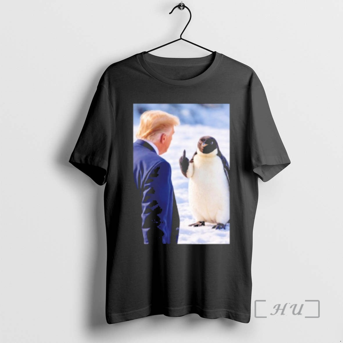 Officials Penguin Middle Finger Trump Anti Ice T-Shirts, Hoodie, Sweatshirt | DripVista.com