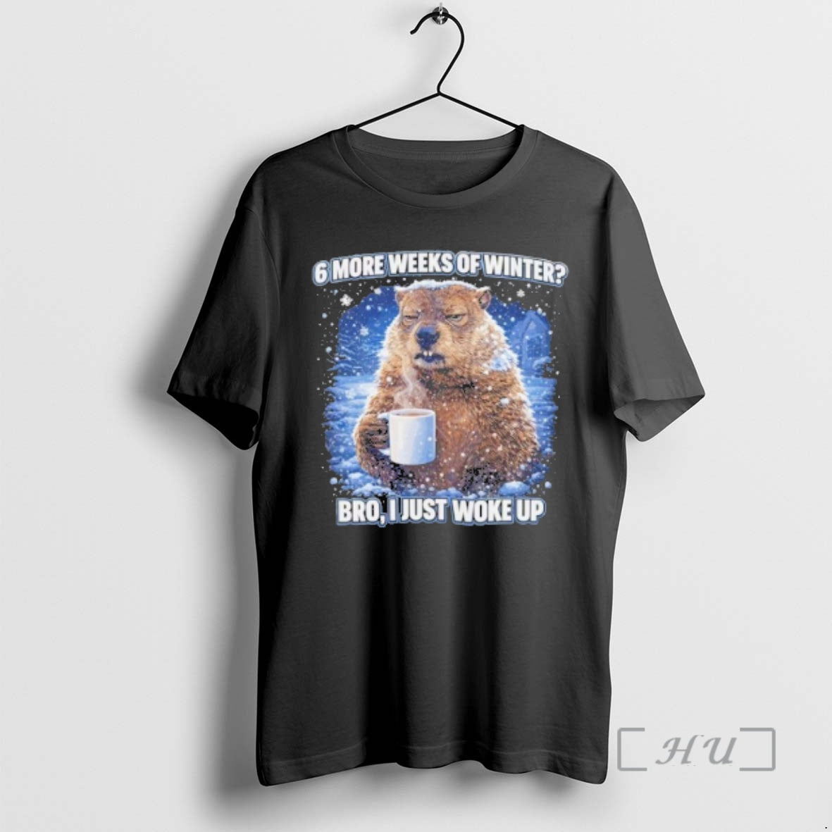 Officials Phil Groundhog 6 More Weeks Of Winter Meme T-Shirts, Hoodie, Sweatshirt | DripVista.com