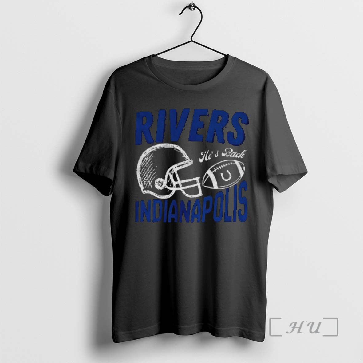 Officials Phillip Rivers Indianapolis Colts Football Hes Back T-Shirts, Hoodie, Sweatshirt | DripVista.com